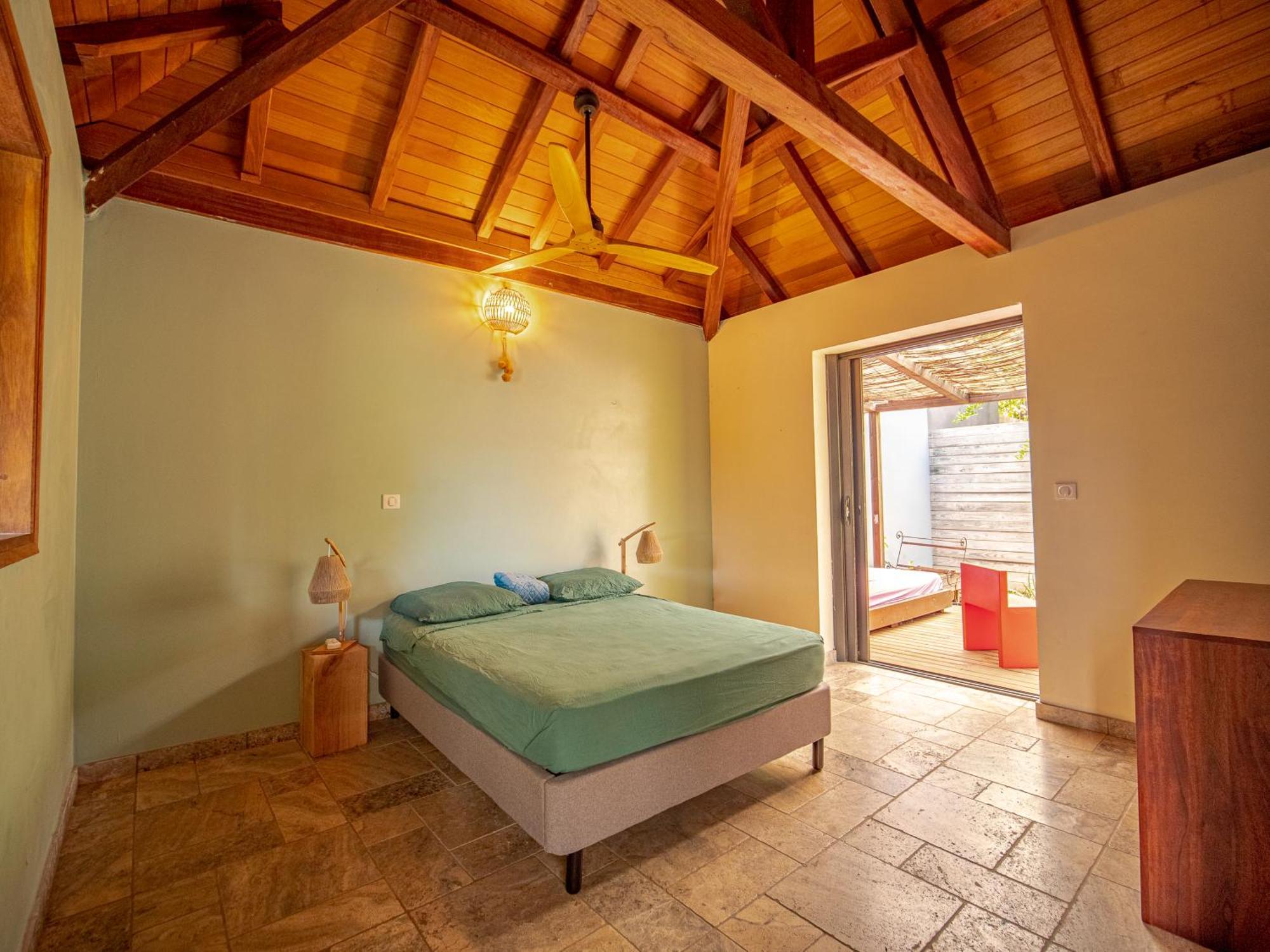 La Kaz Veloutier - Villa 4 Chambres Avec Piscine La Saline Le Bains Bagian luar foto